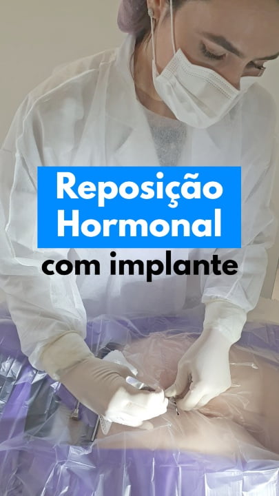 implante reposição hormonal